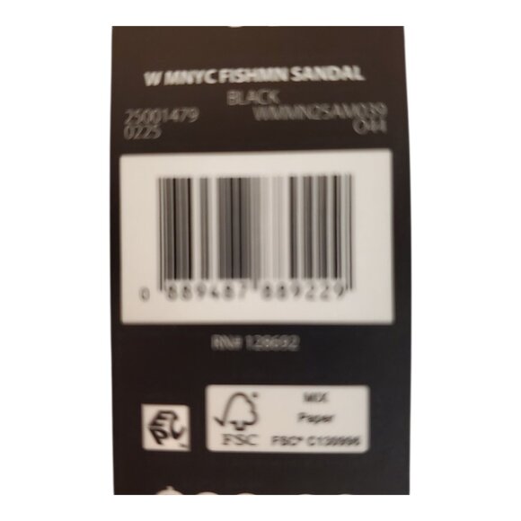 NWT MADDEN NYC Women's Black Fisherman Block Heel Sandal - Picture 13 of 16